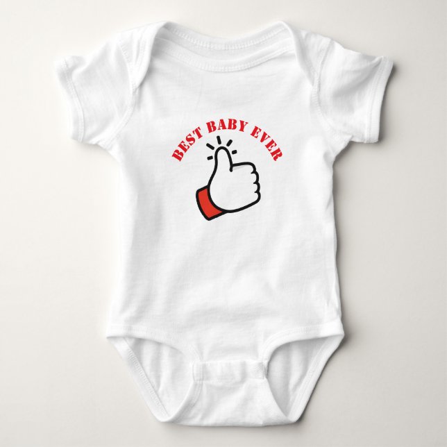 Bästa Baby någonsin- T Shirt (Framsida)