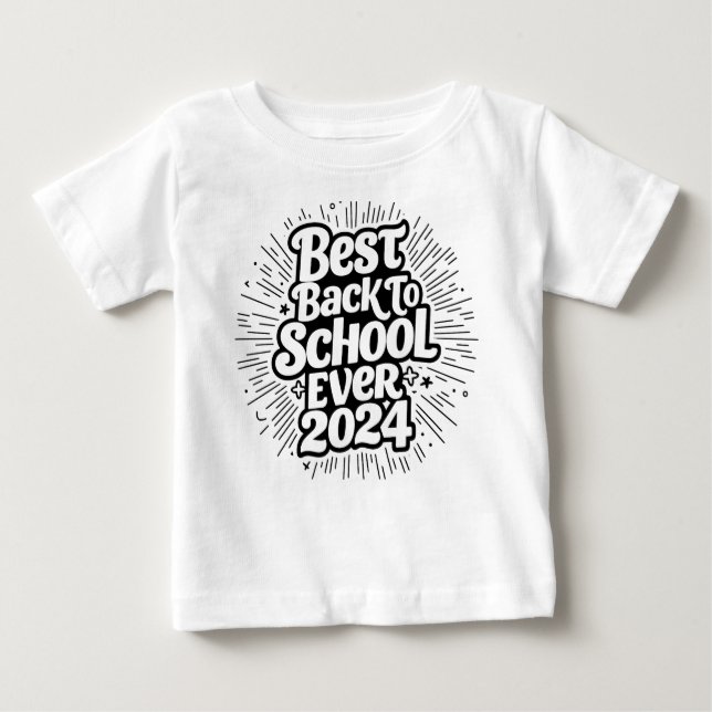 Bästa Back to school någonsin 2024-design T Shirt (Framsida)