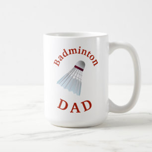 Bästa "Badminton PAPPA" nånsin! Pappor Day Kaffemugg