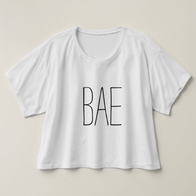 Bästa BAE-skörd Tee Shirt (Design framsida)