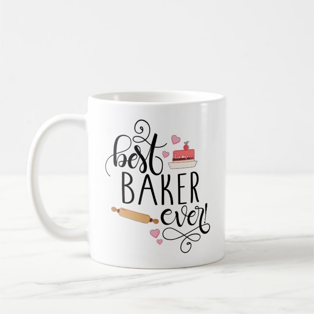 Bästa baker någonsin Mugg (Vänster)