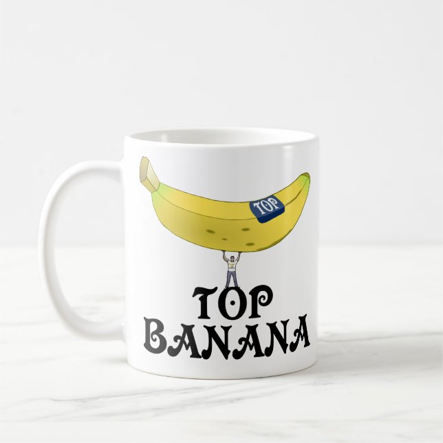 Bästa banan kaffemugg (Vänster)