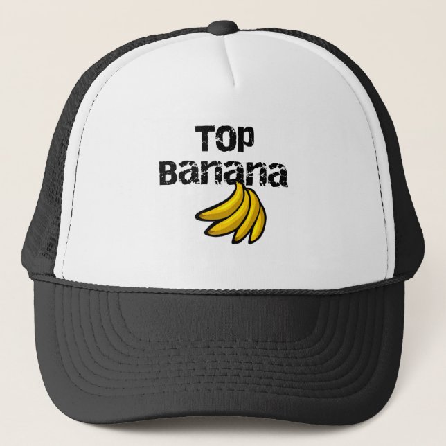Bästa banan truckerkeps (Framsida)