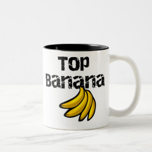 Bästa banan Två-Tonad mugg