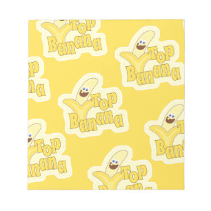 Bästa bananmönster anteckningsblock