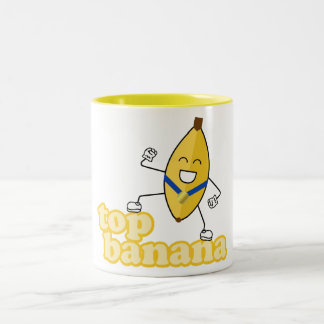 Bästa bananmugg Två-Tonad mugg