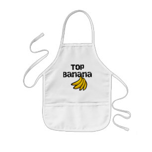 Bästa bananTshirts och gåvor Barnförkläde
