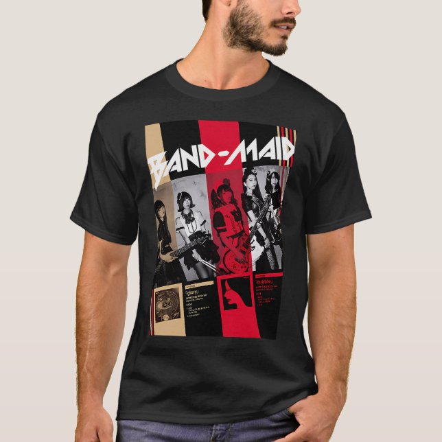 Bästa Bandpiga T Shirt (Framsida)