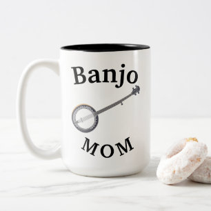 Bästa "Banjo MAMMA" nånsin! Mors dag Två-Tonad Mugg