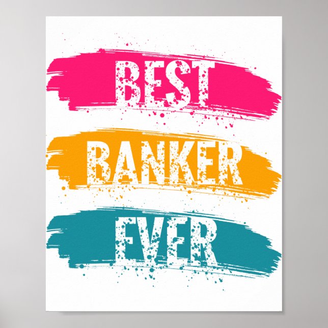 Bästa banker någonsin poster (Framsidan)