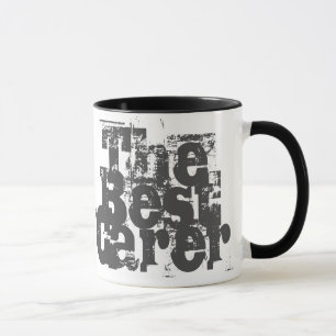 Bästa bäraren - två tonkaffe Mugg