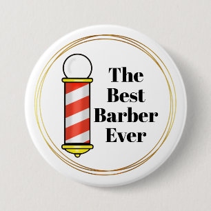 Bästa Barber någonsin-knapp Knapp