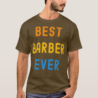 Bästa barber-uppskattande gåva för barber t shirt