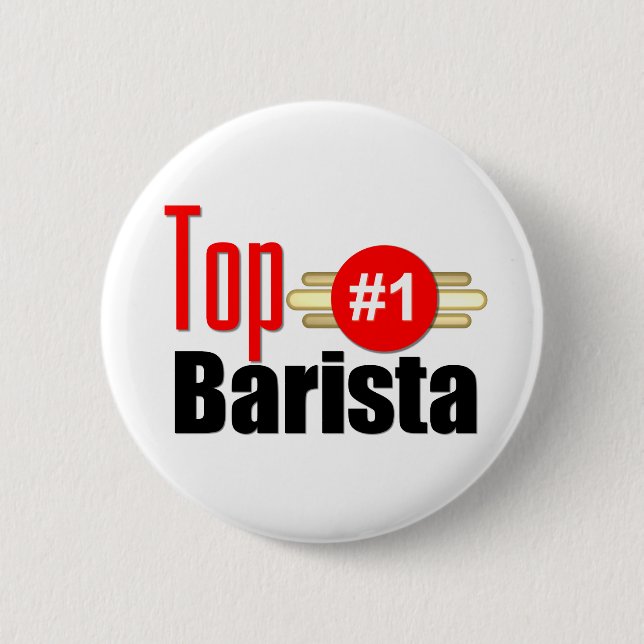 Bästa Barista Knapp (Framsida)