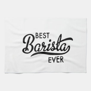 Bästa Barista någonsin Kökshandduk