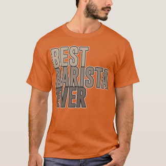 Bästa Barista Någonsin vintage T Shirt