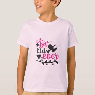 Bästa barn någonsin T-shirt - Söt hjärta barnkläde