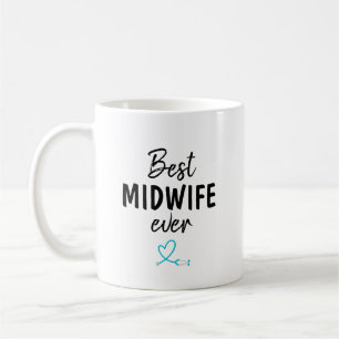 Bästa barnmorska någonsin kaffemugg
