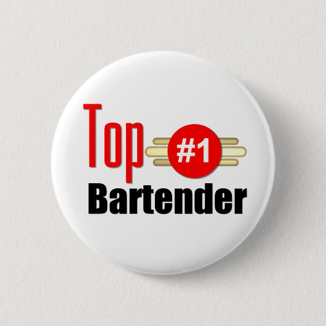 Bästa Bartender Knapp (Framsida)