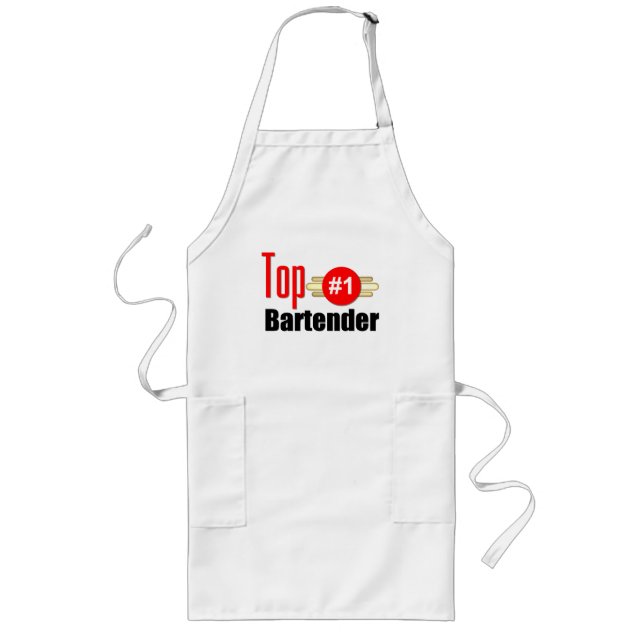 Bästa Bartender Långt Förkläde (Framsidan)