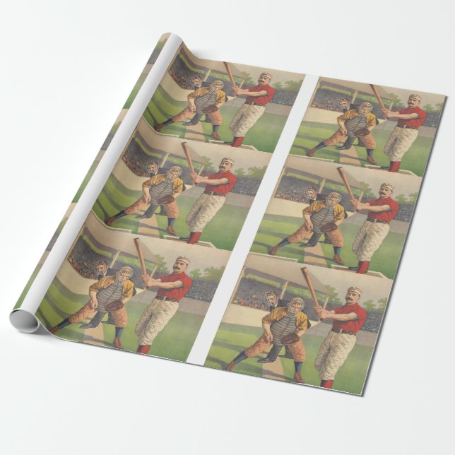 BÄSTA baseballtidsfördriv Presentpapper (Utrullad)