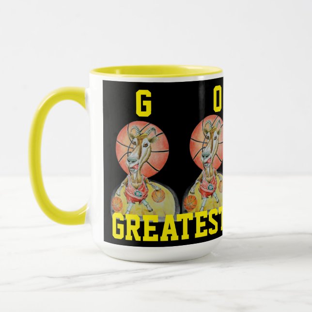 Bästa basketbollmuggen genom tiderna mugg (Vänster)