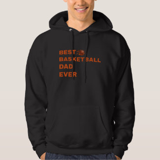 Bästa basketpappan någonsin hoodie