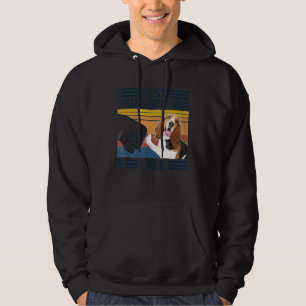Bästa Basset Hound Mamma någonsin Hund Mamma Mor Hoodie