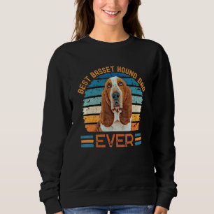 Bästa Basset Hound Pappa någonsin Hund Fars dag Te T Shirt
