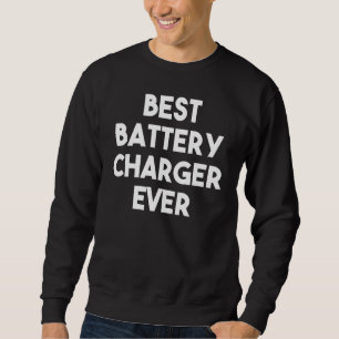 Bästa batteriladdare någonsin lång ärmad tröja