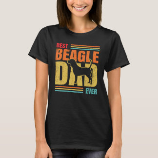 Bästa Beagle Pappa någonsin Beagle Hund Owner T Shirt