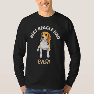 Bästa Beagle Pappa någonsin Rolig hund ägare T Shirt
