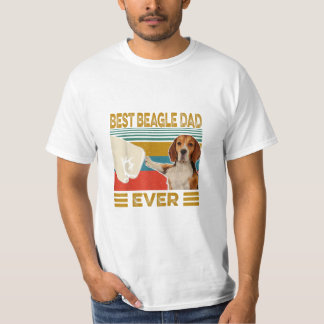 Bästa Beagle Pappa någonsin T Shirt