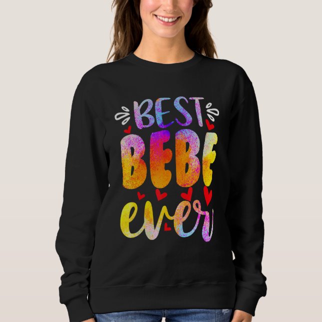 Bästa Bebe nånsin Mors dag T Shirt (Framsida)