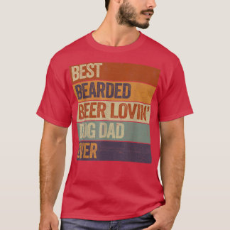 Bästa Beer Lovin Pappa Djurälskare Owner G T Shirt