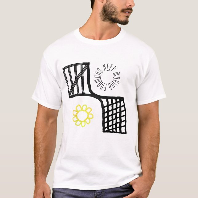 Bästa "Behålla flytta forward"-skjortan T Shirt (Framsida)