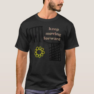 Bästa behållans flytta framåt T-shirt