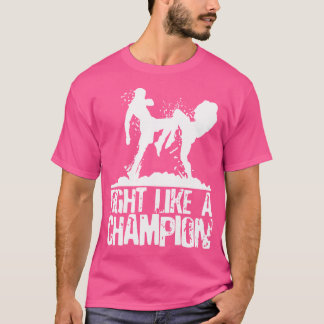 Bästa bekämpare K1 Fight night Sport Martial Arts T Shirt