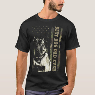 Bästa belgiska Malinois Pappa någonsin Shirt, Camo T Shirt