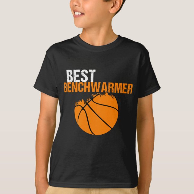Bästa Benchwarmer-ersätt Player-basket T Shirt (Framsida)