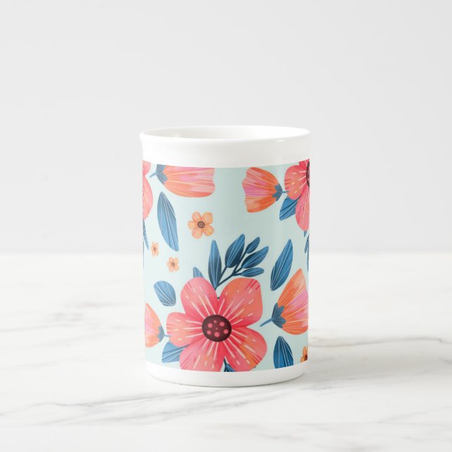 Bästa benet China mugg Benporslin Mugg (Framsidan)