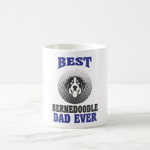 Bästa Bernedoodle Pappa någonsin Mugg-gåva Kaffemugg