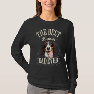 Bästa Berner Pappa någonsin Bernese Mountain Hund T Shirt