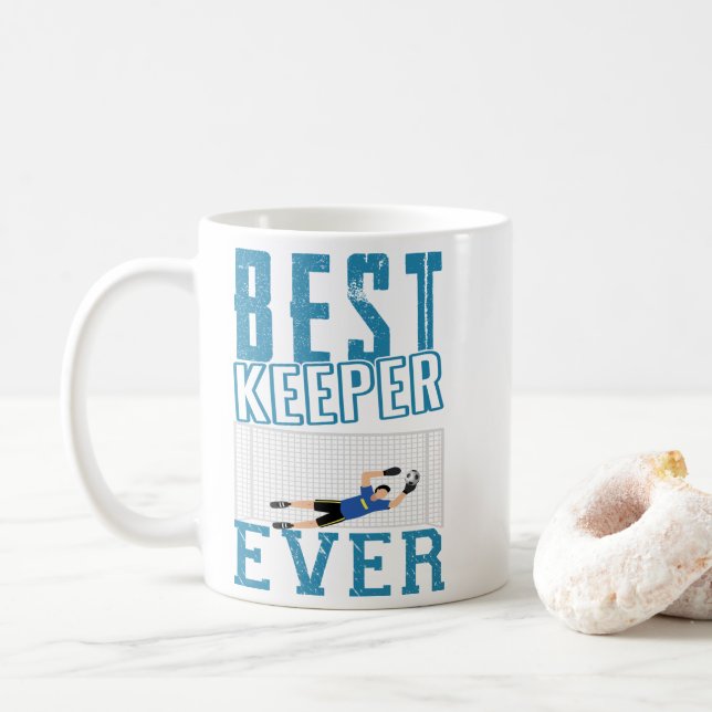 Bästa bevarare någonsin kaffemugg (Med munk)