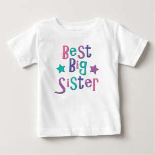 Bästa Big Sister T-shirt