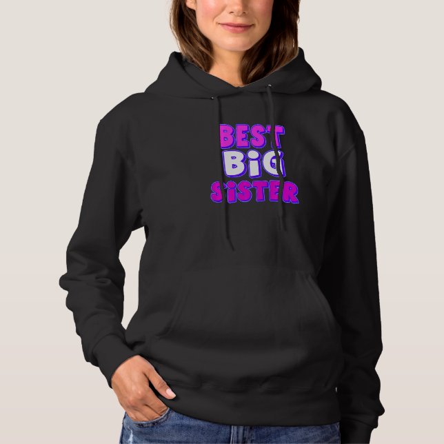 Bästa Big Sister T Shirt (Framsida)