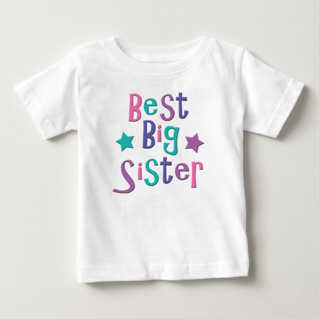 Bästa Big Sister Tröja (Framsida)