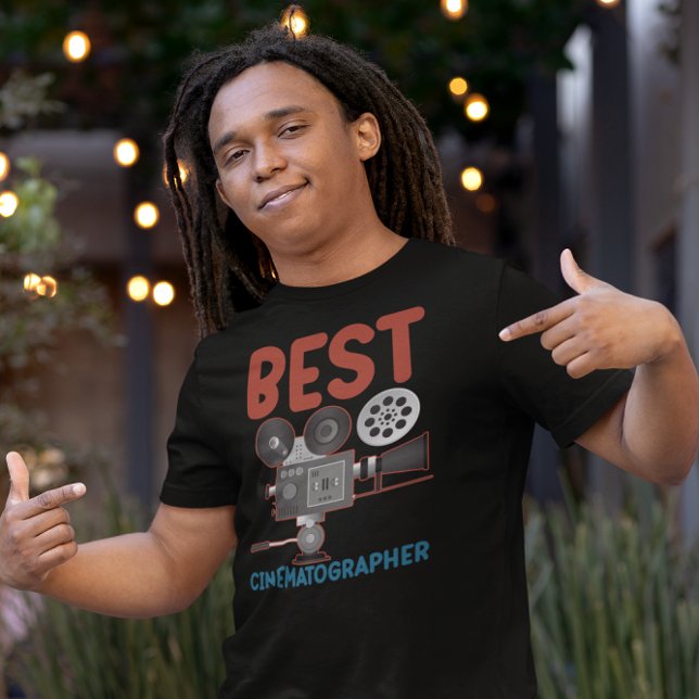 Bästa biograf - Fotografidirektör T Shirt (Skapare uppladdad)