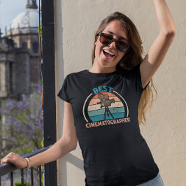 Bästa biograf - Retro DOP T Shirt