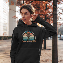 Bästa biograf - Retro Hoodie